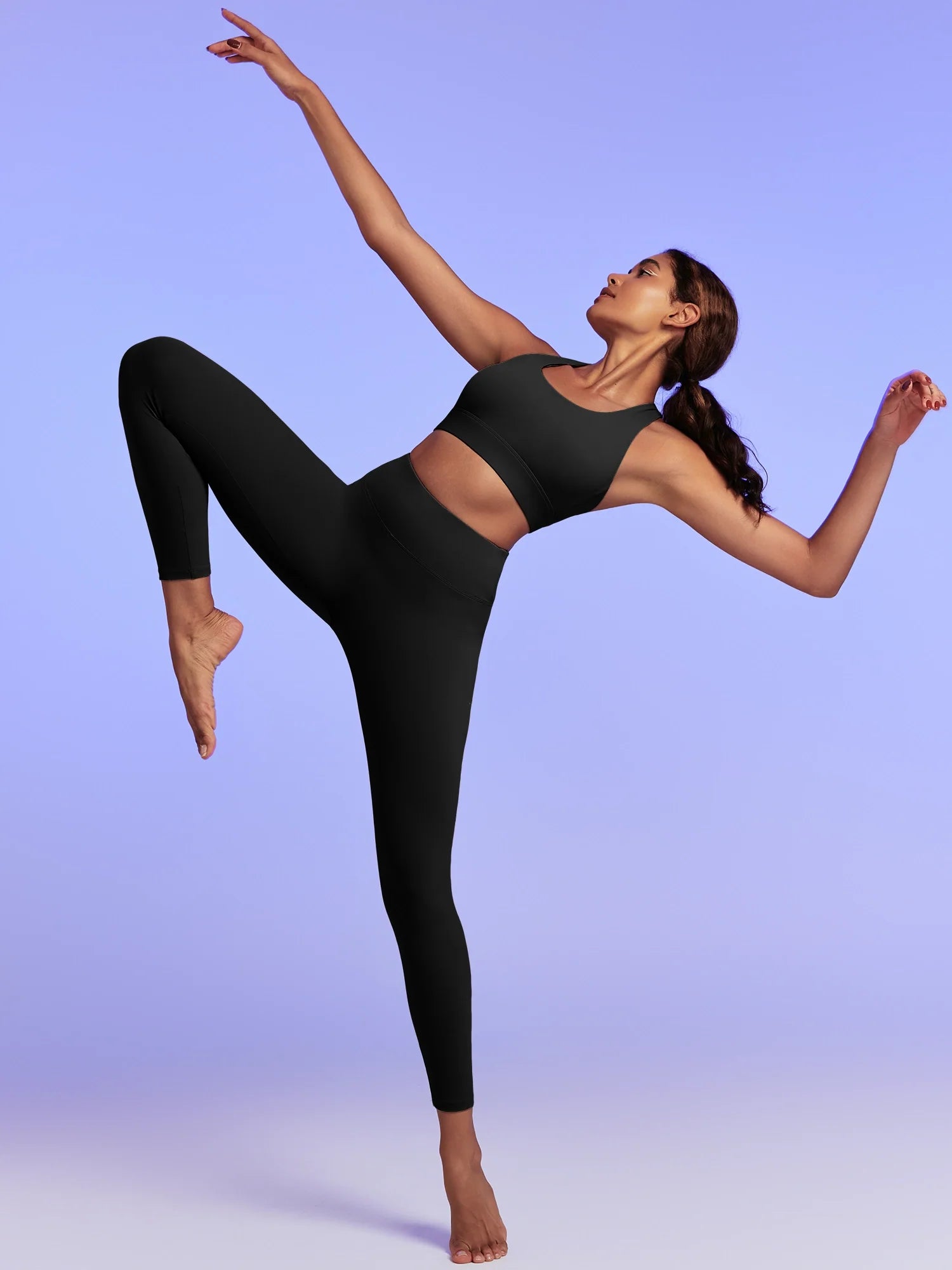 IUGA SilkFeel High Waisted Yoga Leggings - IUGA