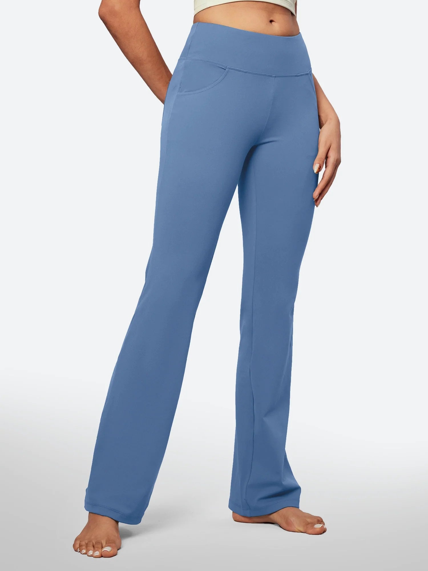 IUGA High Waisted Bootcut Yoga Pants With 4 Pockets - My Store