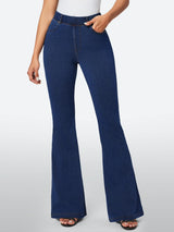 IUGA FlexDenim™ High Waisted Stretchy Pull On Flare Jeans - My Store