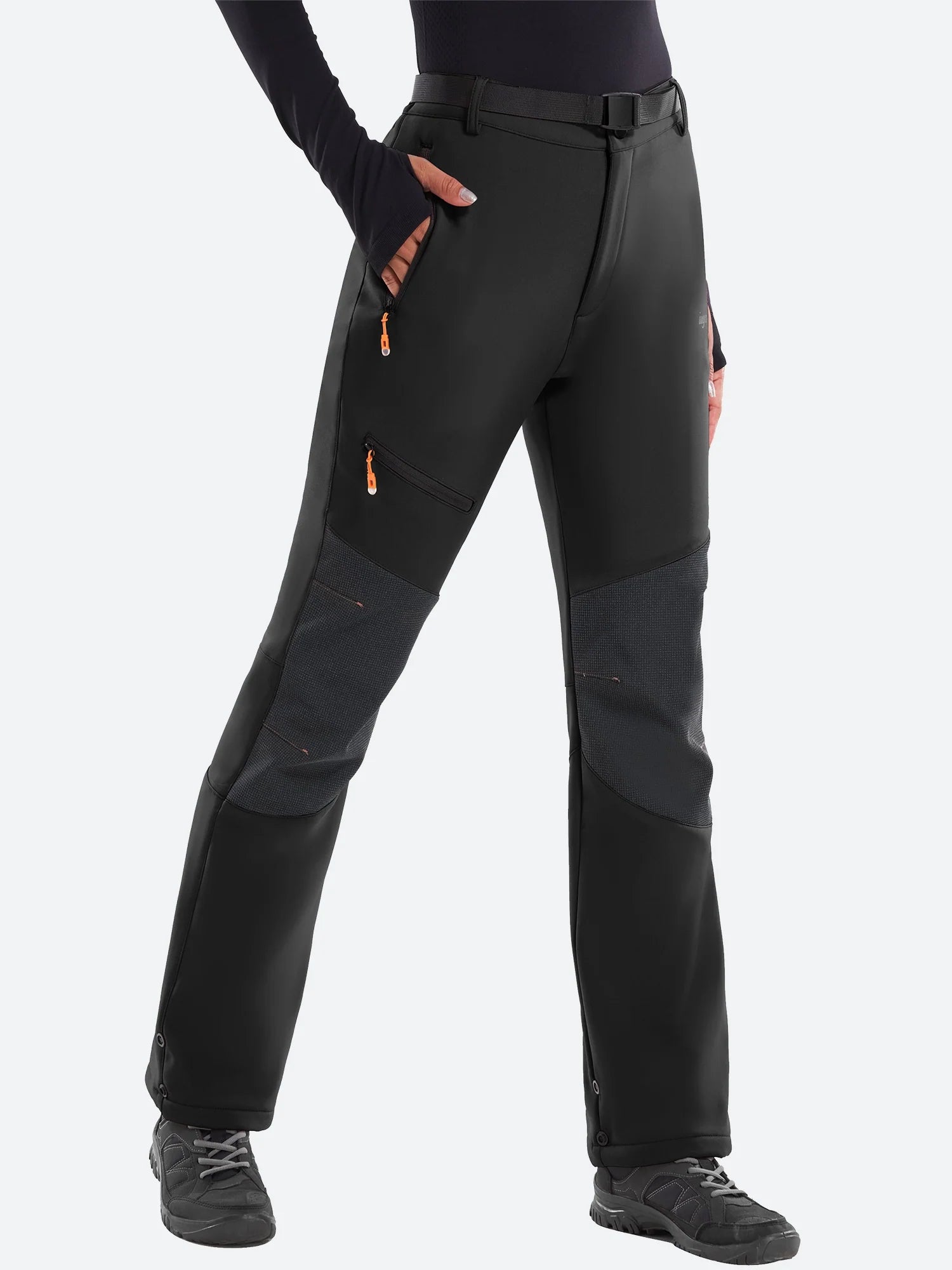 IUGA Waterproof Insulated Softshell Winter Fleece Lined Snow Pants - My Store