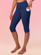 IUGA  FlexTight™  No Front Seam Capris - My Store
