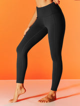 IUGA HeatLab® Fleece Lined Water Resistant Leggings with Pockets - My Store