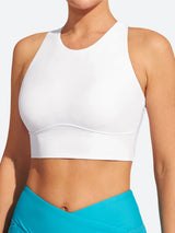 IUGA High Neck Cross Back UPF 50+ Swim Bra - My Store
