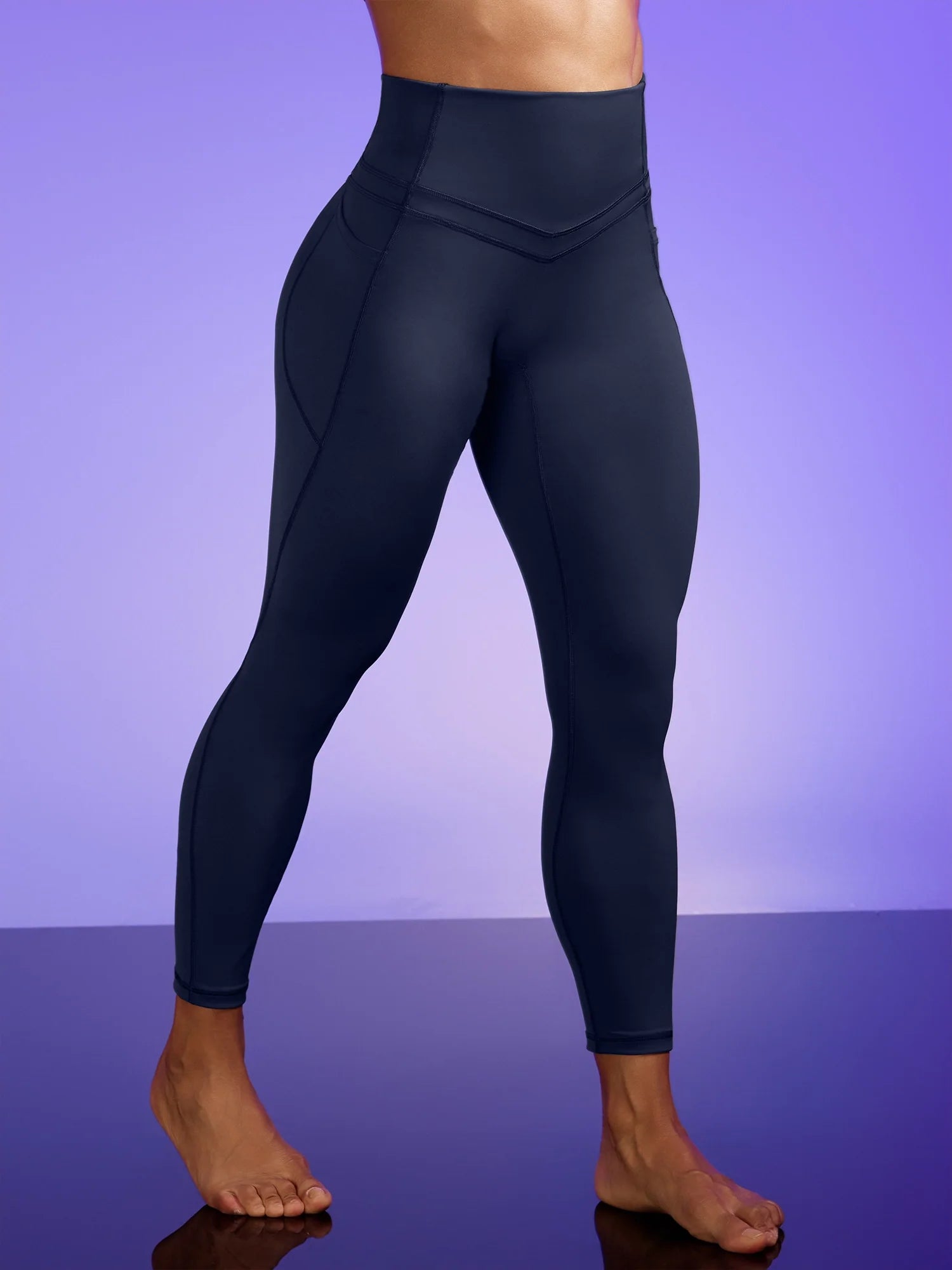 IUGA PowerTight™ Sandwich No Front Seam Leggings - My Store