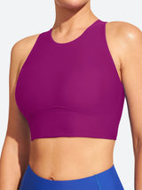 IUGA High Neck Cross Back UPF 50+ Swim Bra - My Store