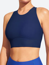 IUGA High Neck Cross Back UPF 50+ Swim Bra - My Store