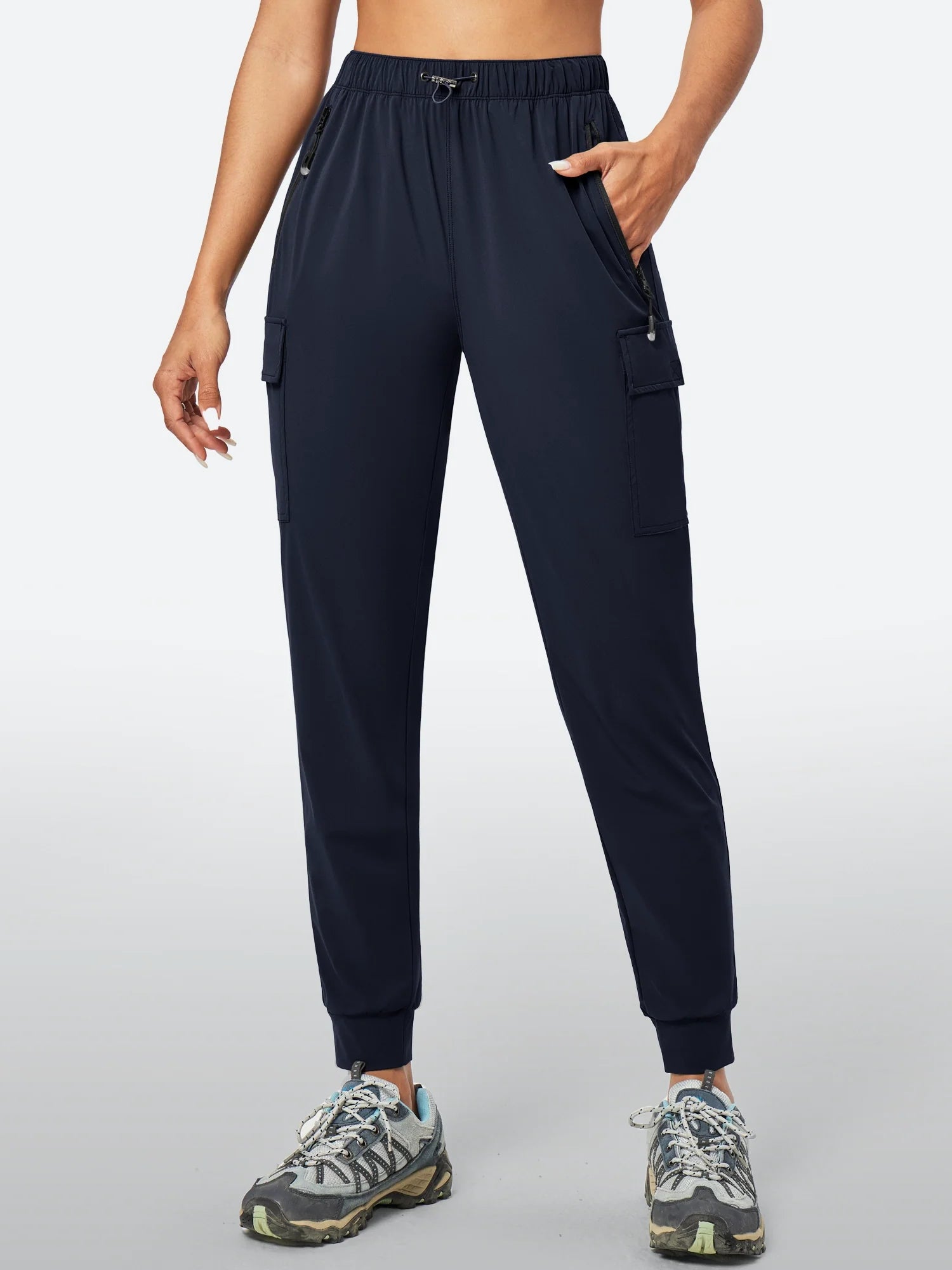 IUGA UPF50+ Quick Dry Hiking Cargo Joggers With Pockets - My Store