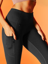 IUGA HeatLab® Fleece Lined Water Resistant Leggings with Pockets - My Store