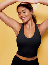 IUGA ButterLab® V-Neck Adjustable Workout Tank Tops - IUGA