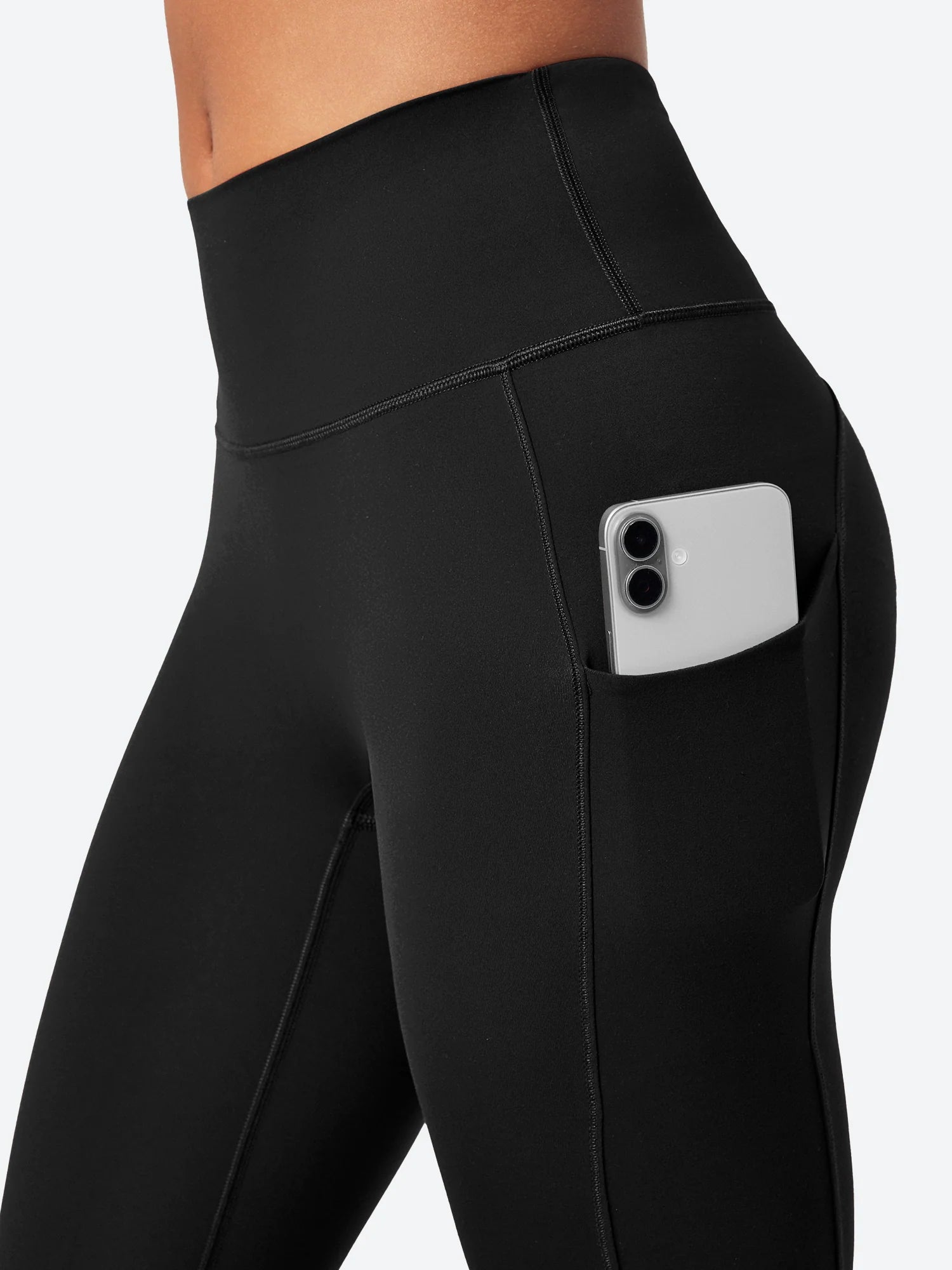 IUGA PowerTight No Front Seam Compression Leggings - IUGA