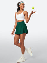 IUGA High Waisted A-Line Pleated Tennis Skirt - IUGA