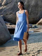 IUGA Flowy Sundresses With Built in Shorts & Bra & Pockets - My Store