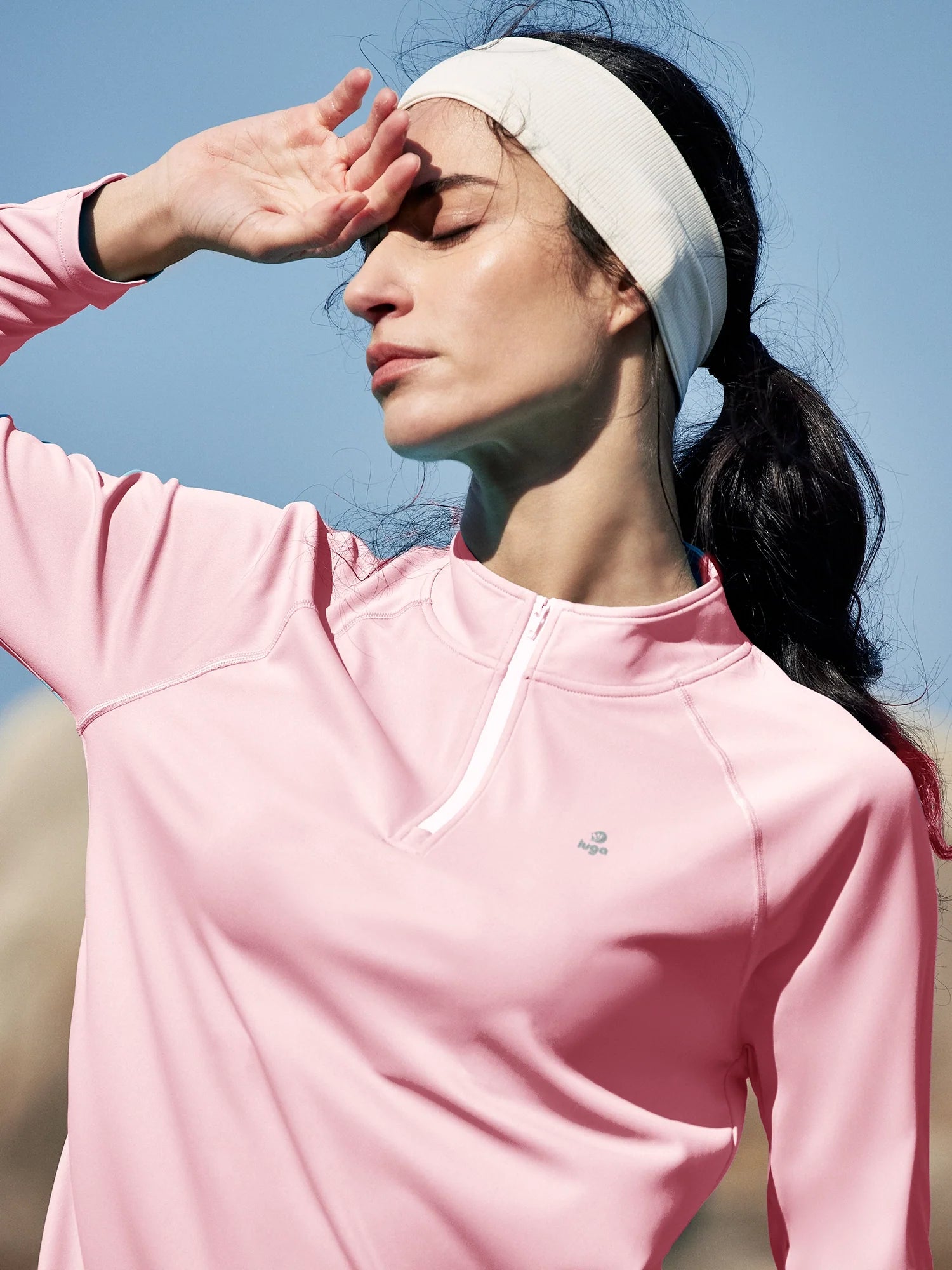 IUGA UPF 50+ Quarter Zip Long Sleeve Rash Guard - My Store