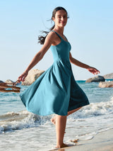 IUGA Flowy Sundresses With Built in Shorts & Bra & Pockets - My Store