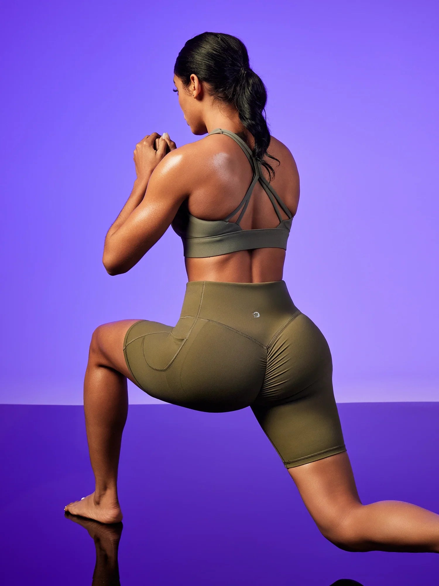 IUGA PowerTight™ Scrunch Butt Lifting Seamless Shorts 6'' - My Store