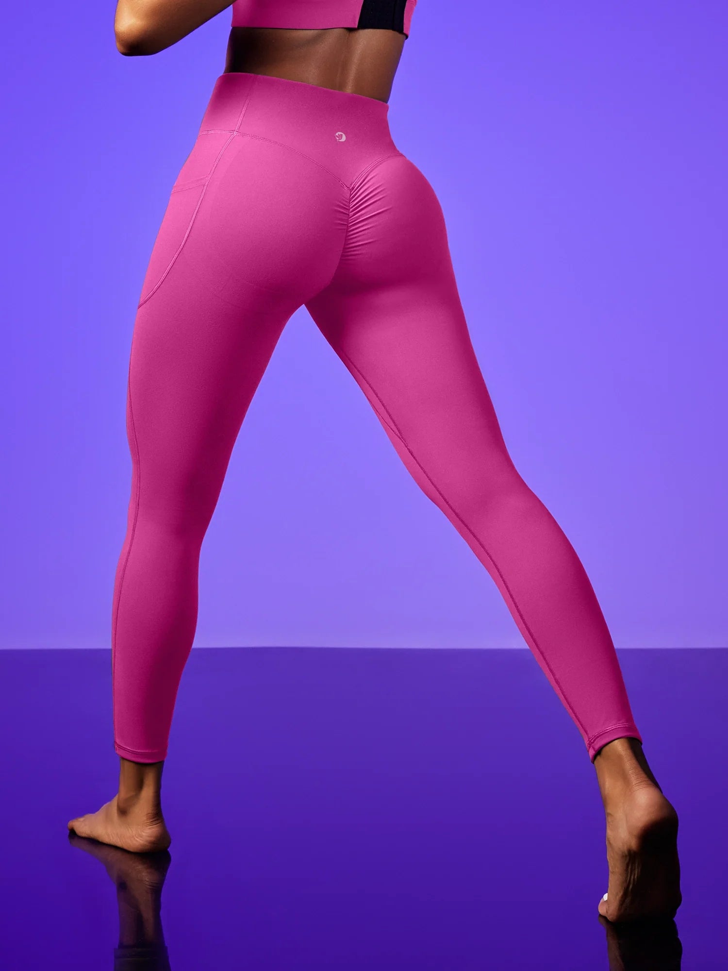 IUGA PowerTight Butt Lifting Scrunch No Front Seam Leggings With Pockets