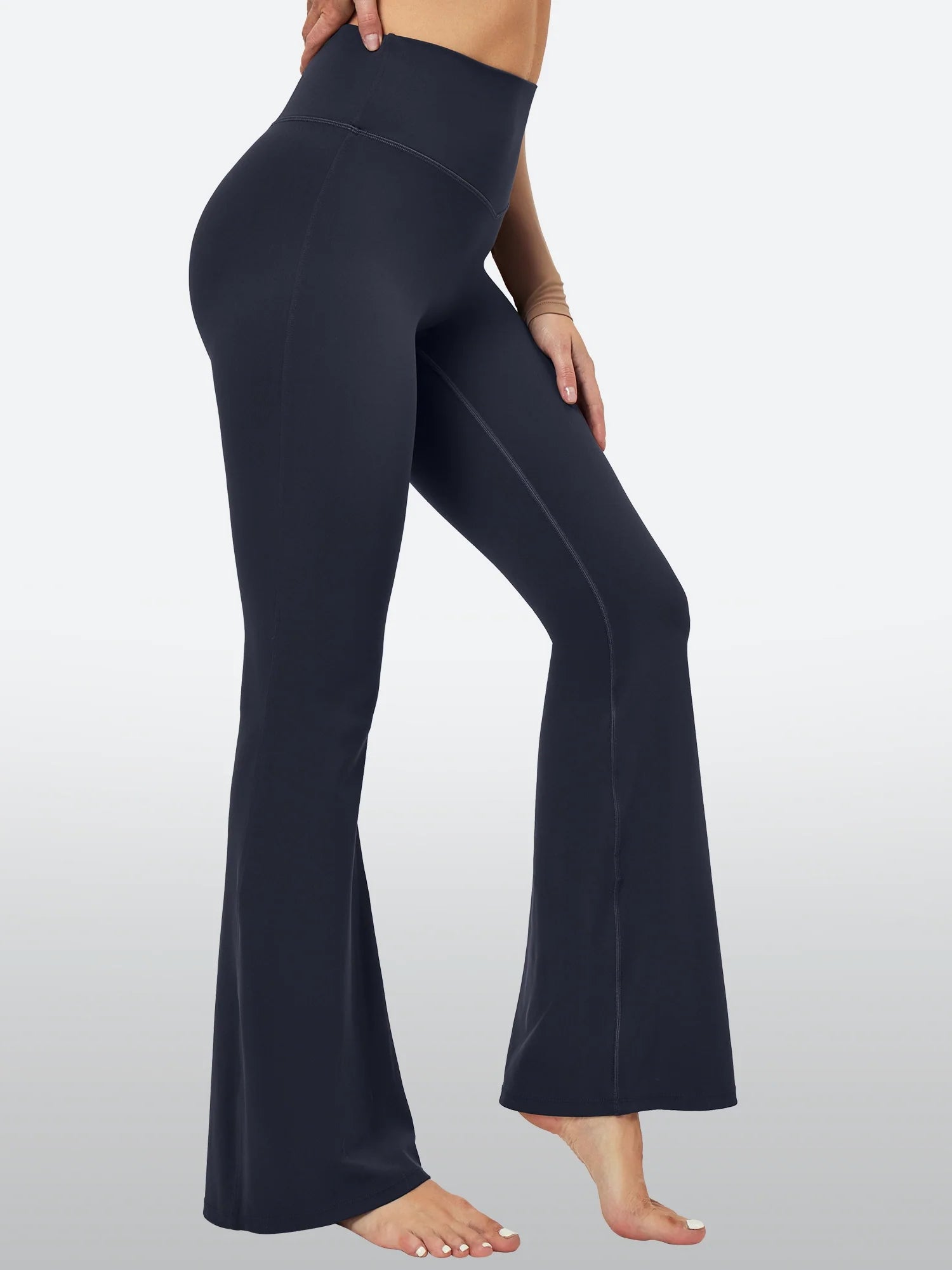 IUGA Sandwich No Front Seam Flare Yoga Pants - My Store