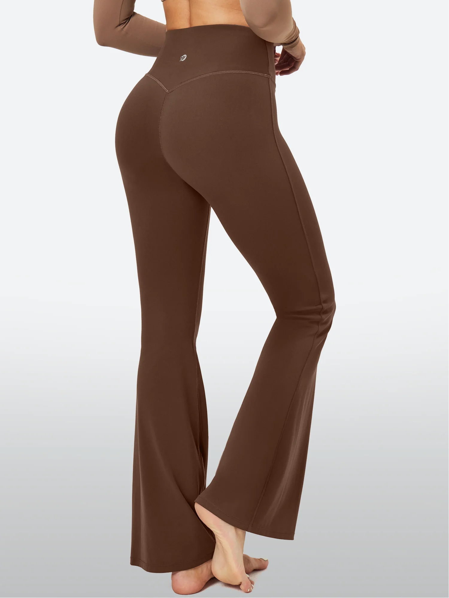 IUGA Sandwich No Front Seam Flare Yoga Pants - My Store