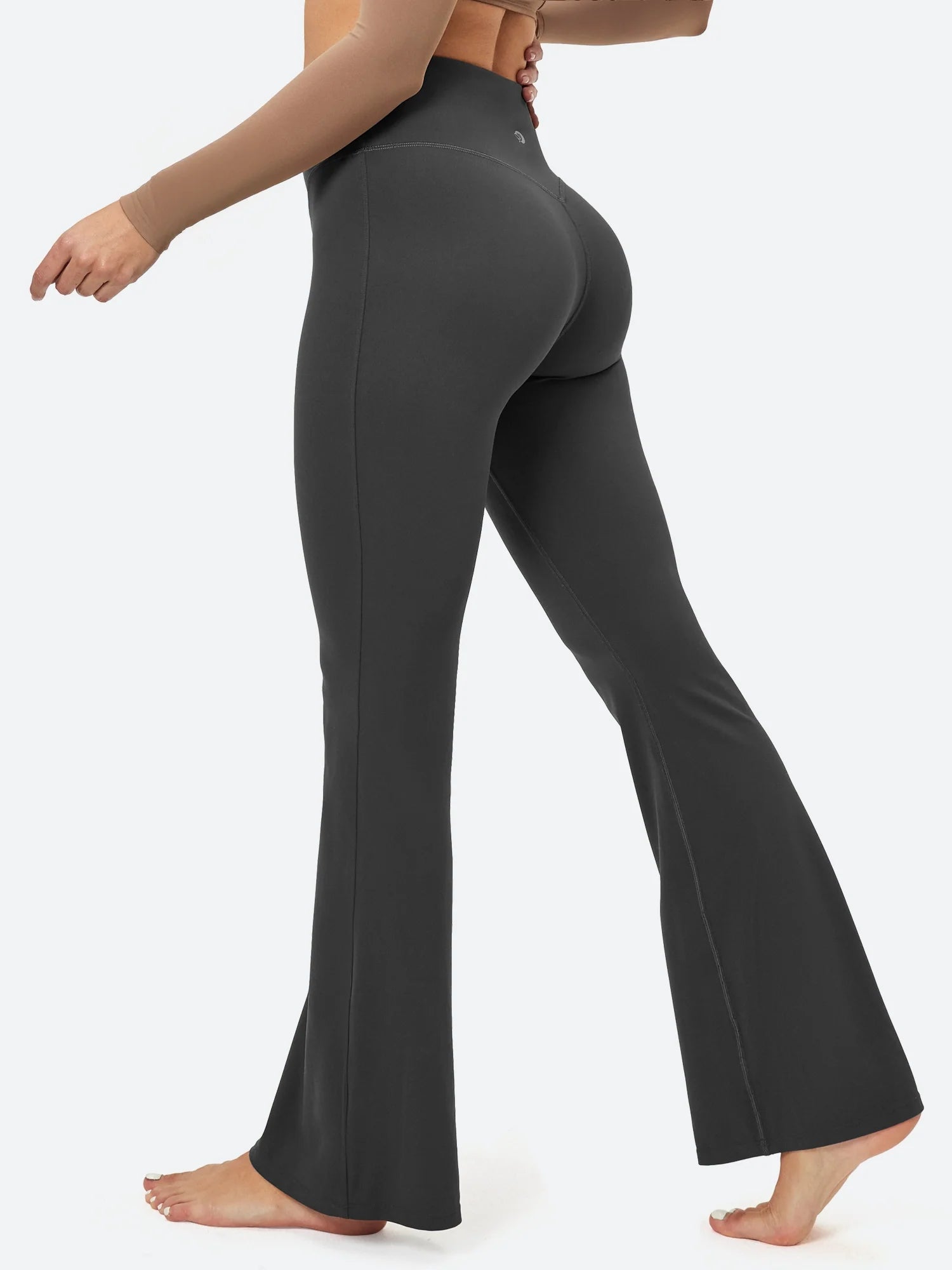 IUGA Sandwich No Front Seam Flare Yoga Pants - My Store