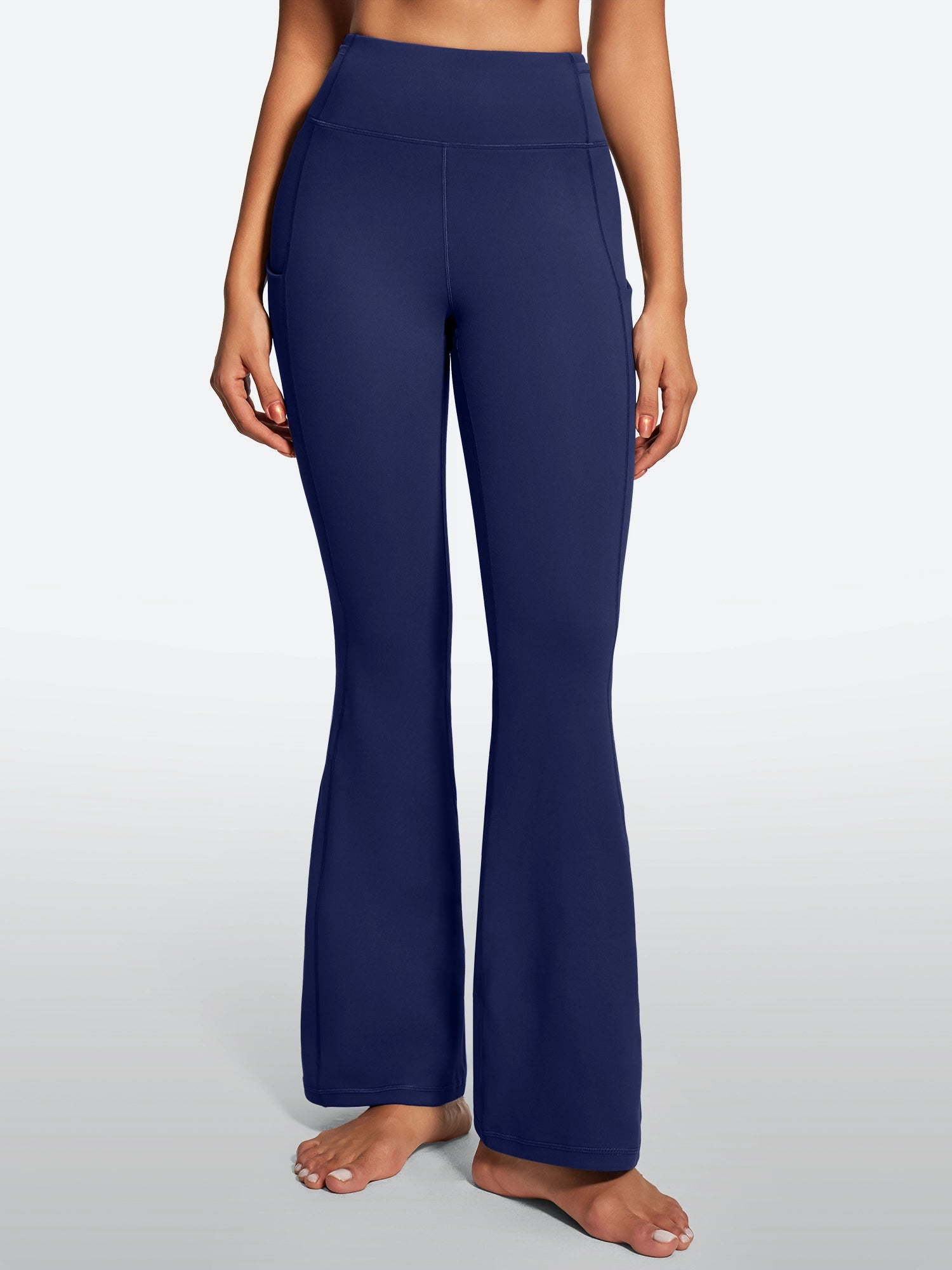 IUGA Tummy Control Bootcut Yoga Pants with Pockets