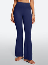 IUGA Tummy Control Bootcut Yoga Pants with Pockets