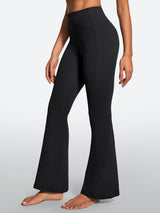 IUGA Tummy Control Bootcut Yoga Pants with Pockets