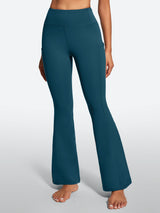 IUGA Tummy Control Bootcut Yoga Pants with Pockets