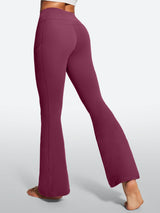 IUGA Tummy Control Bootcut Yoga Pants with Pockets