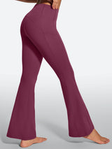IUGA Tummy Control Bootcut Yoga Pants with Pockets