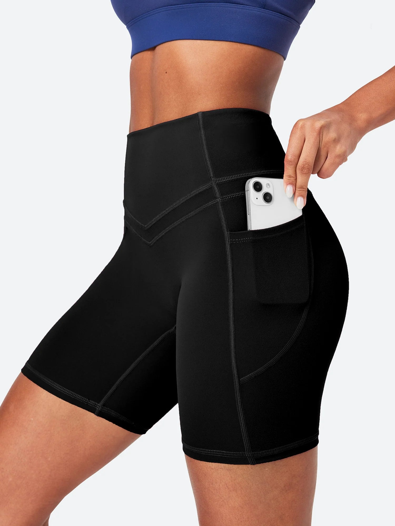 IUGA PowerTight™ 6'' Sandwich No Front Seam Shorts - My Store