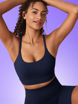IUGA PowerTight™ Padded Strappy Y Back Sports Bra - My Store