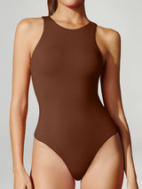 IUGA Sleeveless Crew Neck Tank Top Bodysuit - IUGA