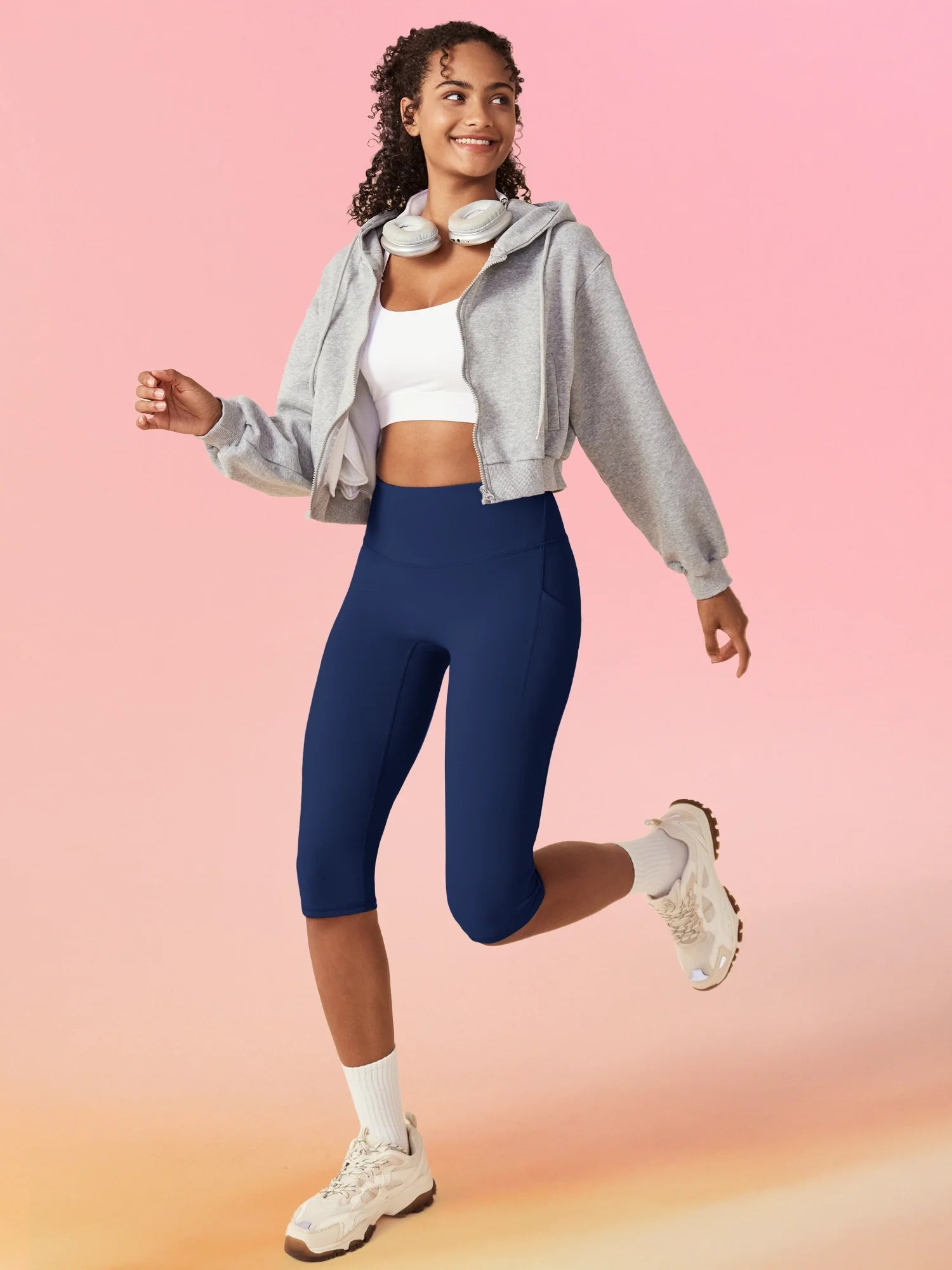 IUGA  FlexTight™  No Front Seam Capris - My Store