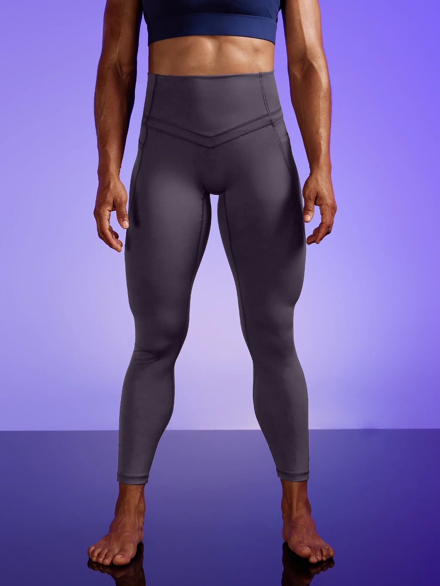 IUGA PowerTight™ Sandwich No Front Seam Leggings - My Store